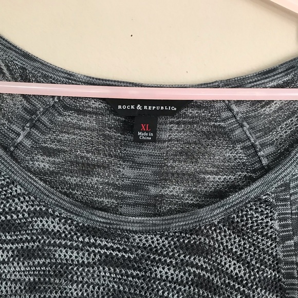 SOLD Rock & Republic asymmetrical gray light - Picture 4 of 8